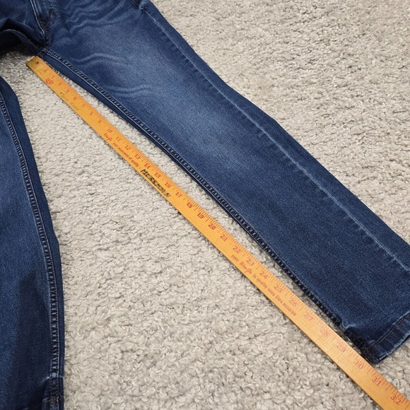 The Perfect Jean NYC Jeans Mens 28x32 (Fits 28x30.5) Blue Slim Stretch Denim - Picture 10 of 12